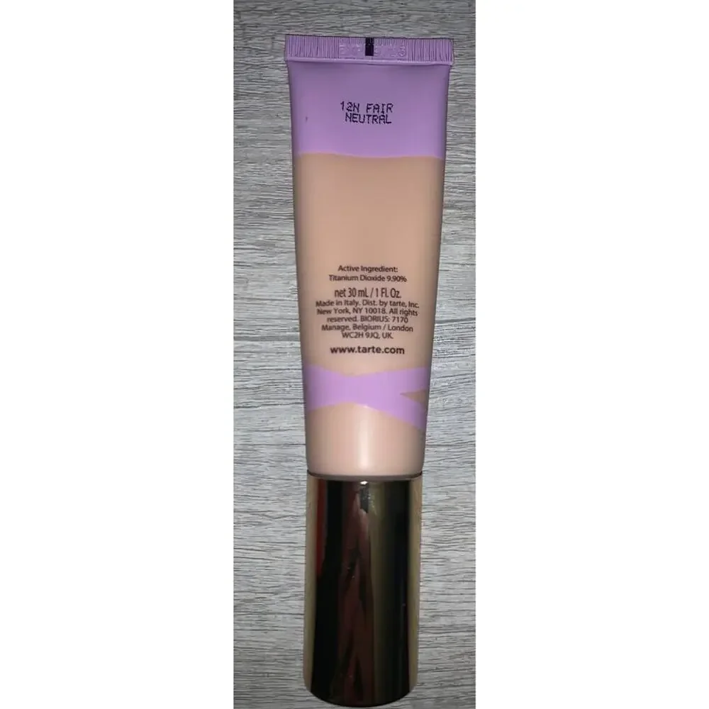 NEW! Tarte Shape Tape Cloud Coverage Foundation(12N-Fair Neutral)